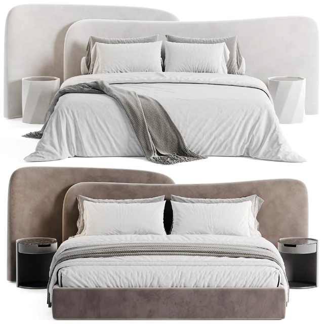 Gaspra Modern Bed — Скачать