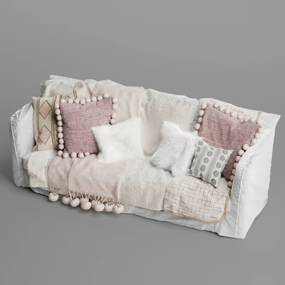 Vittoria Slip Cover Sofa — Ver 4