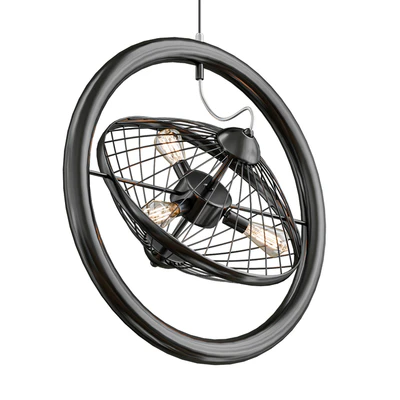 Circle Cage with Fan Design — descargar