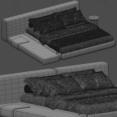 Double bed Siena — Ver 3