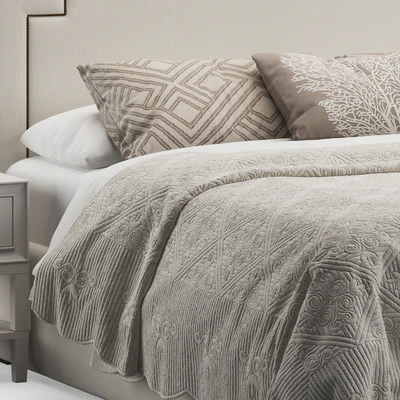 Everly Quinn Kerley Fabric Upholstered Bed — Вид 4