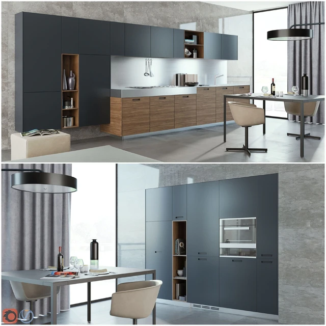 Kitchen Poliform Kyton Varenna — Скачать