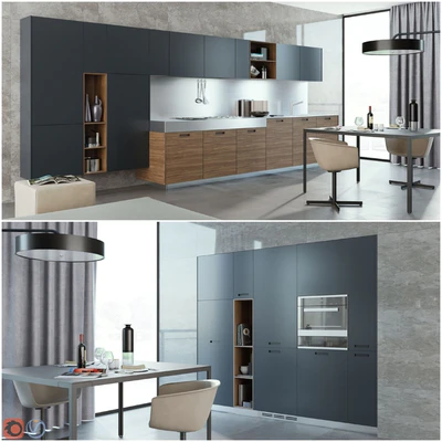 Kitchen Poliform Kyton Varenna — Вид 1