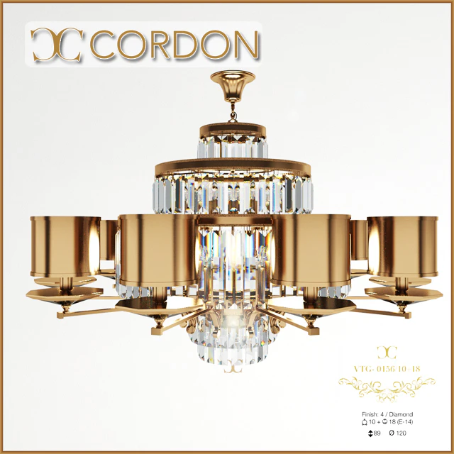 Chandelier Cordon VTG-0156/10 + 18 — Descargar
