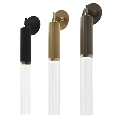 Flume Wall Light Bronze by J.Adams Co — View 1