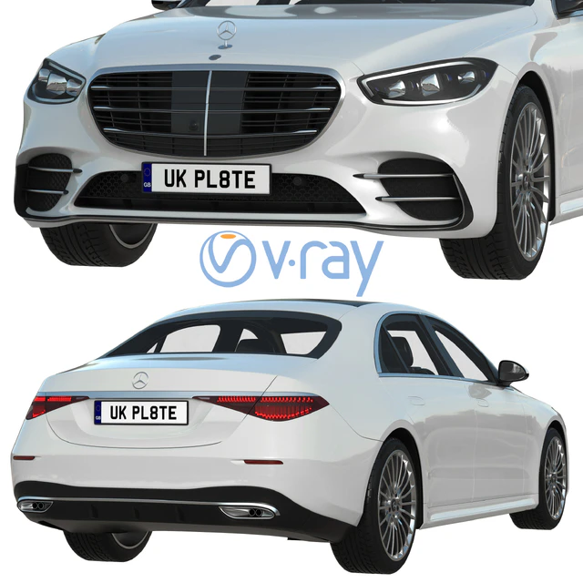 Mercedes-Benz S-Class AMG 2021 w223 — Descargar
