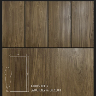 Ceramic Tile Urbatek Xlight 1200 X2500 Ewood Honey Nature — Descargar
