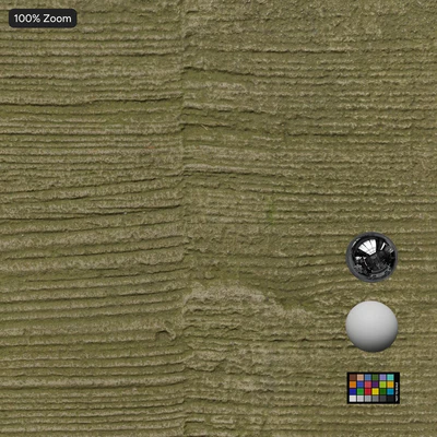 algae stained grooved concrete floor texture — Ver 4