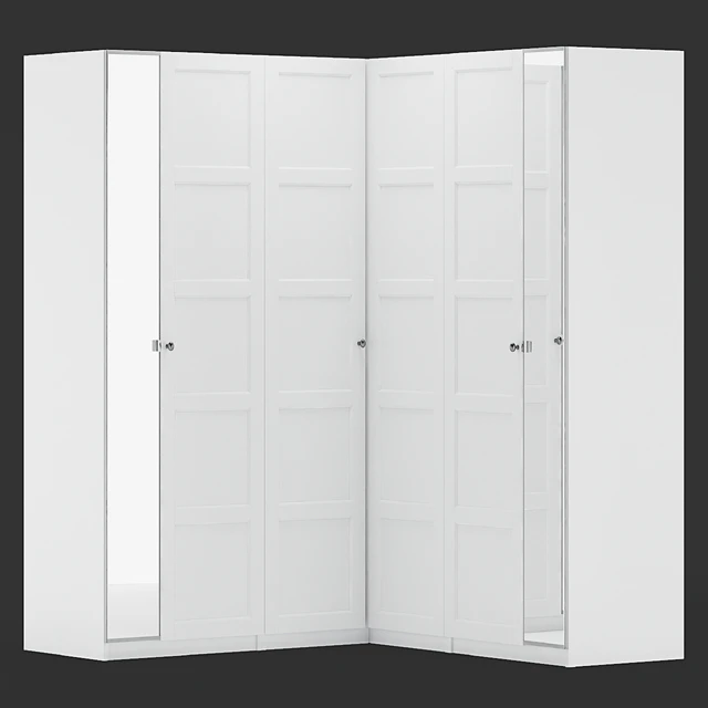 Ikea PAX corner wardrope C — Скачать