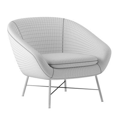 Barrow lounge chair by Ethnicraft — Ver 2