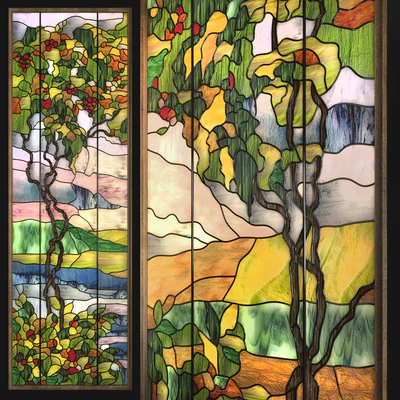 Stained glass Trees — Ver 2