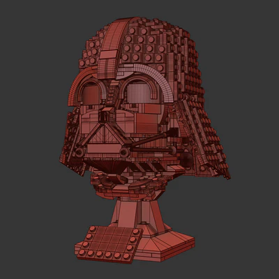 Lego Star Wars Helmet Darth Vader — Вид 2