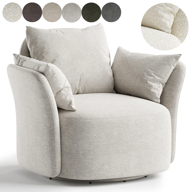 Swivel chair Lulu — Descargar