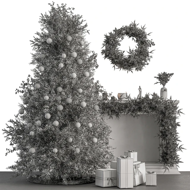 Christmas Tree and Decoration 46 — Download