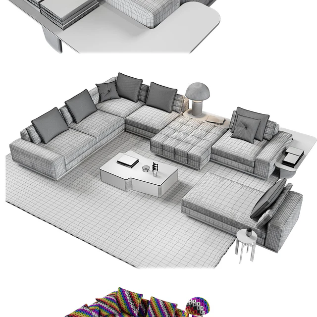 Minotti Lawrence Set — Скачать