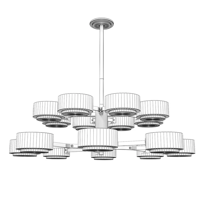 Chandelier Jalen Two Tier Chandelier — Descargar
