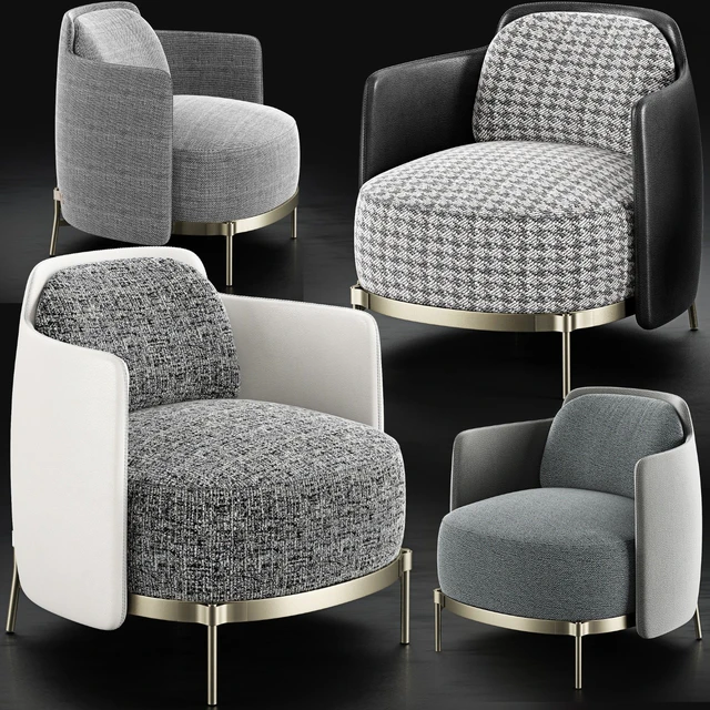 Minotti Tape Armchair 2 — Descargar