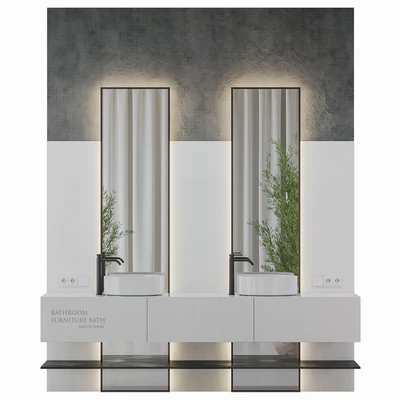 Bathroom furniture Bath Set 46 — Ver 4