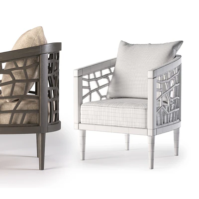 Dakota barrel chair — Ver 2