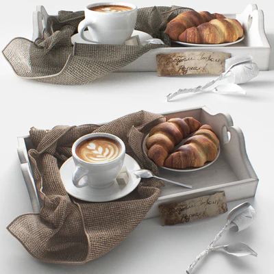Breakfast in bed. — Ver 1