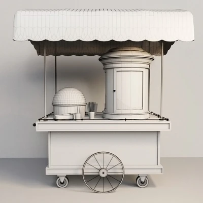 Popcorn Cart — View 2