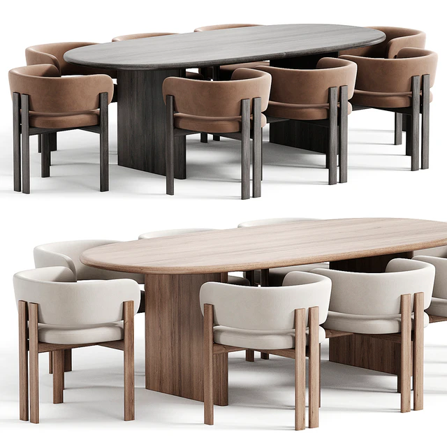 Bay Chair and Sakurai Dining Table — Descargar