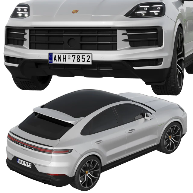 Porsche Cayenne E-Hybrid Coupé 2024 — Descargar