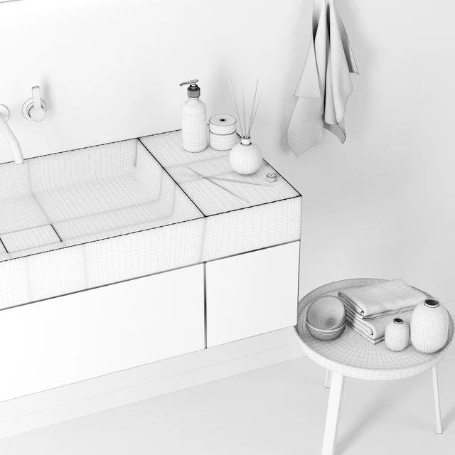 Washbasin Falper Quattro Zero — Descargar