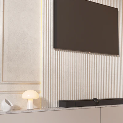 TV wall set 03 — Вид 3