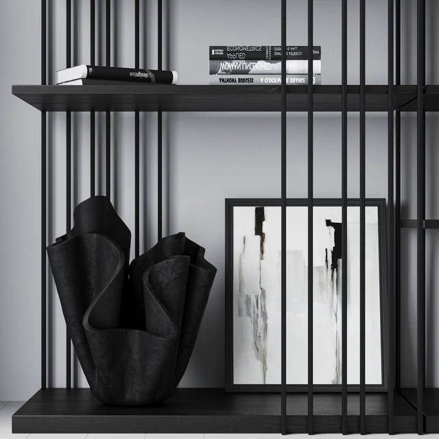 Shelving Arsenal Rovere Bruciato by Cattelan Italia — Download