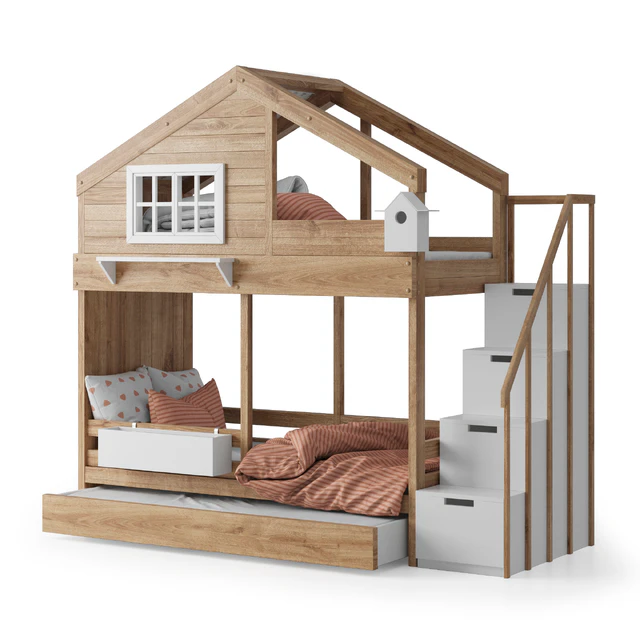 Bukwood bed-house "Cozy Nest" — Descargar