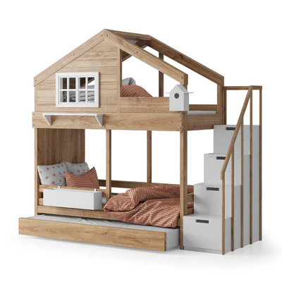 Bukwood bed-house "Cozy Nest" — Ver 4