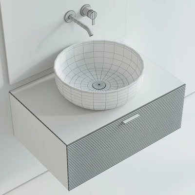 Inbani Grate 03 Vanity Unit Set 1 — Ver 2