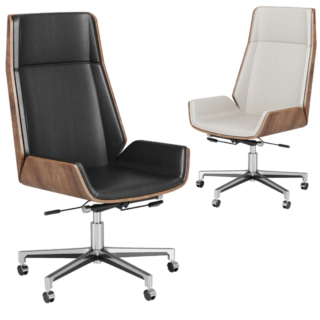 Faux leather office chair — Скачать