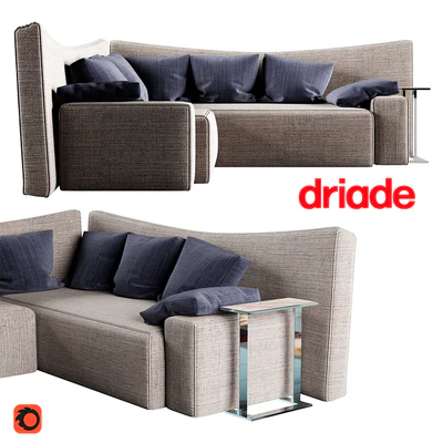 Sofa Driade Wow low back by philippe starck — Ver 1