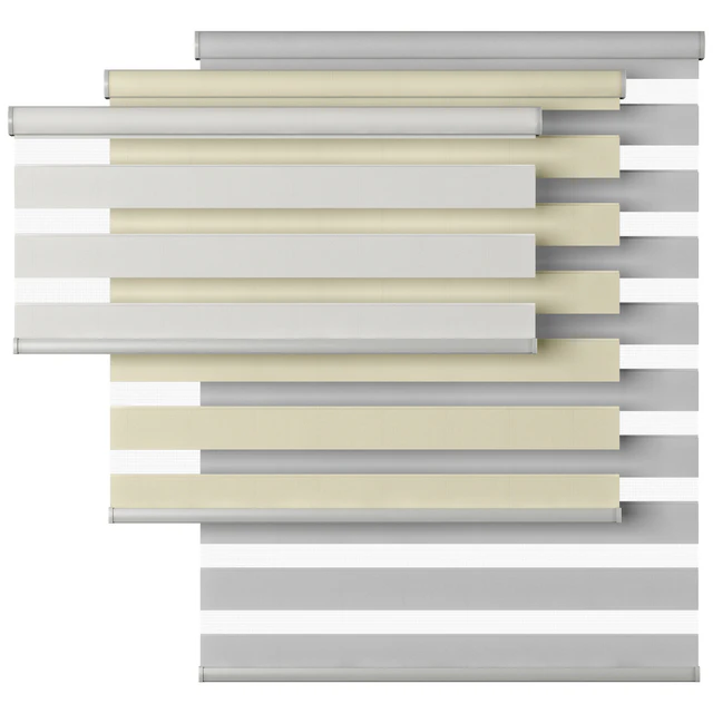 Roller Blind 58 | Select Blinds | Essential Light Filtering Dual Shade | Day and night — Download