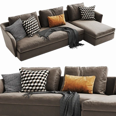 Molteni & c Sloane Chaise Lounge — Ver 2