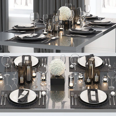 Table setting 2 — Вид 2