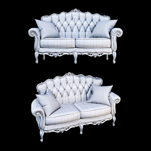 Sofa Double Angelo Cappellini AUSTEN — Descargar