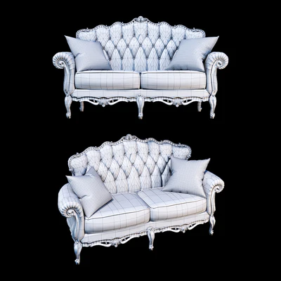Sofa Double Angelo Cappellini AUSTEN — Ver 2