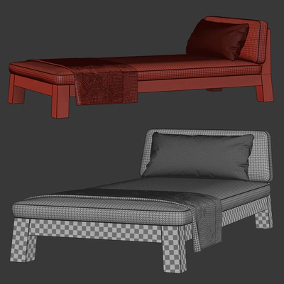 Gijs daybed by Piet Boon / Beach lounger — Ver 2