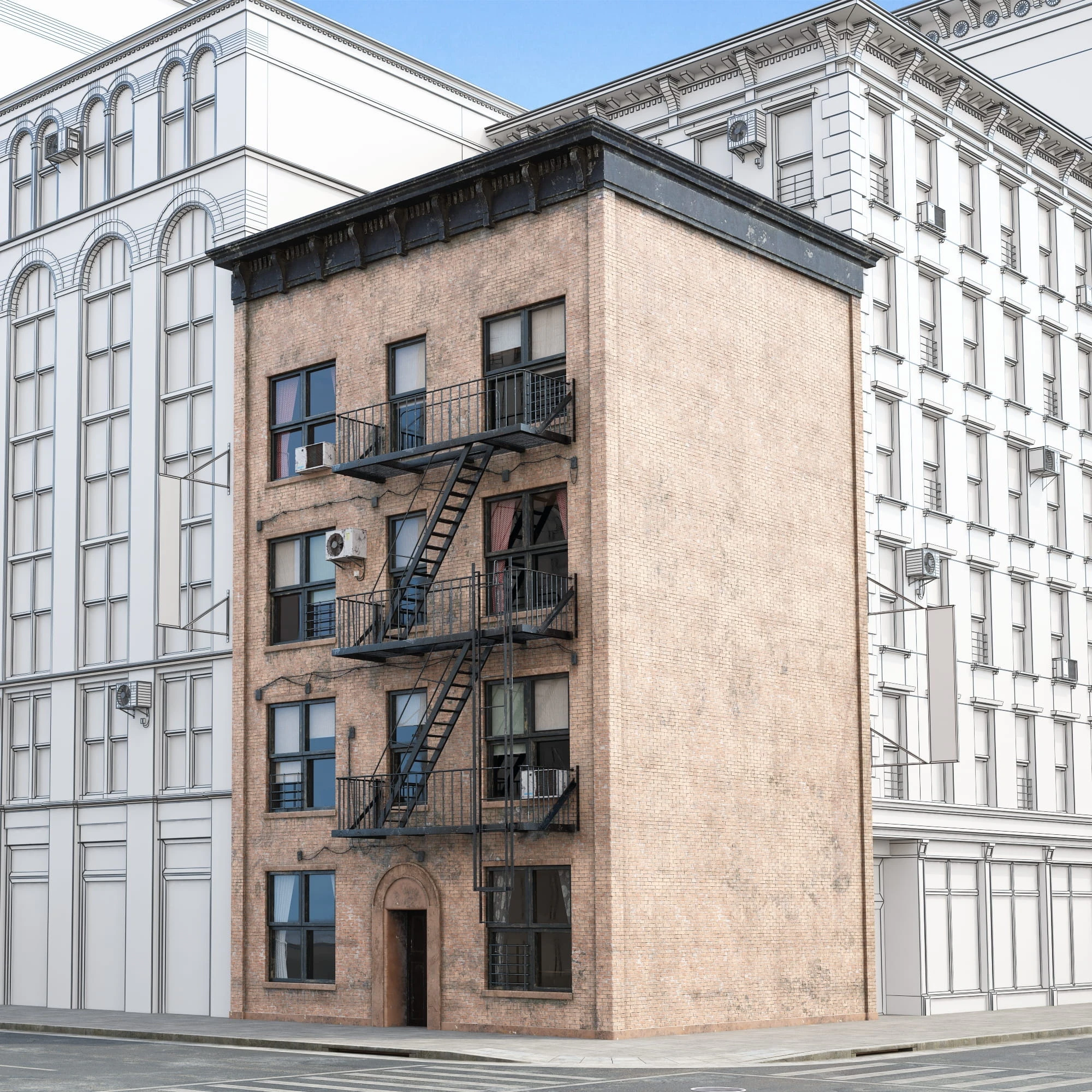 new york style buildings 017 — Скачать