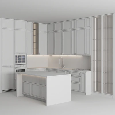 kitchen Neoclassic271 — Ver 3