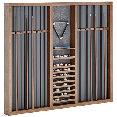 Billiard Wall Rack — Ver 1