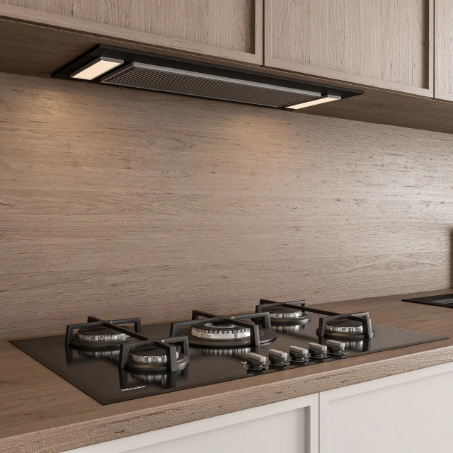 Kitchen Modern - White and Wood with Island 58 — Descargar