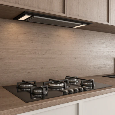 Kitchen Modern - White and Wood with Island 58 — Ver 3