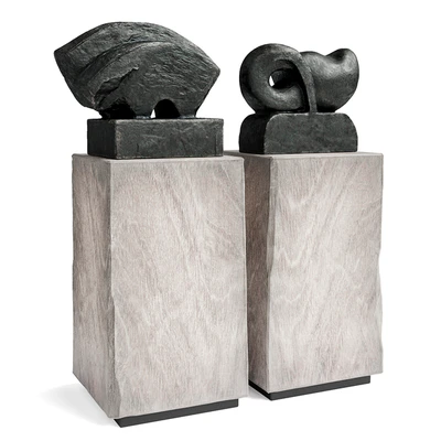 Modern sculptures Bull and Fish — Вид 1