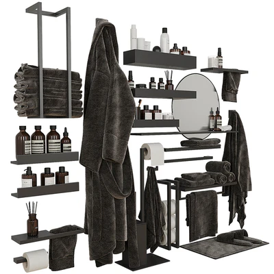 Decorative bathroom set 205 — Ver 3