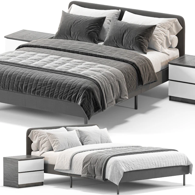 IKEA SLATTUM Double bed — Descargar