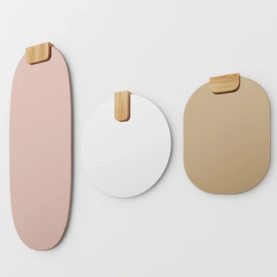 Clip Wall-Mounted by Sculptures Jeux Зеркало — Вид 3
